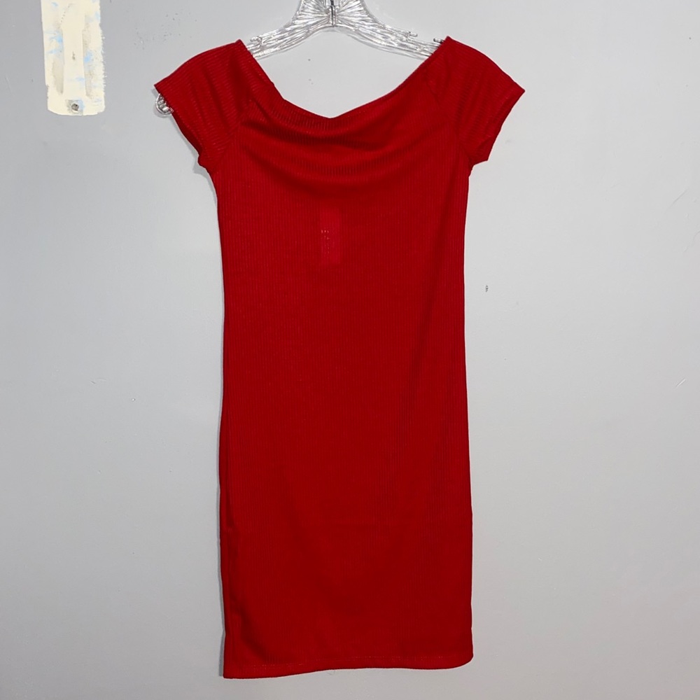 NWT. Red Body-con Dress
